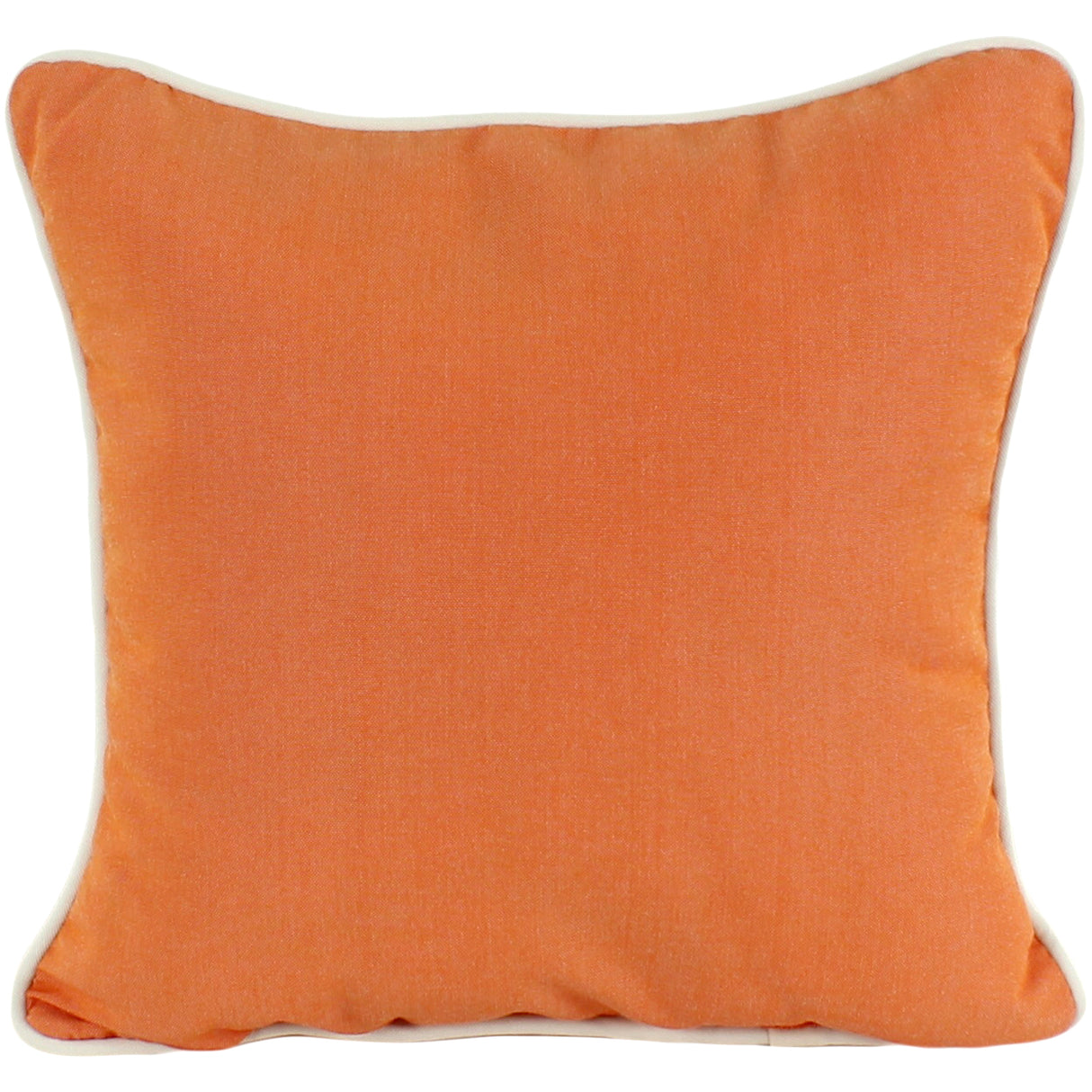 Tuscan Orange Canvas Outdoor Decorative Pillow