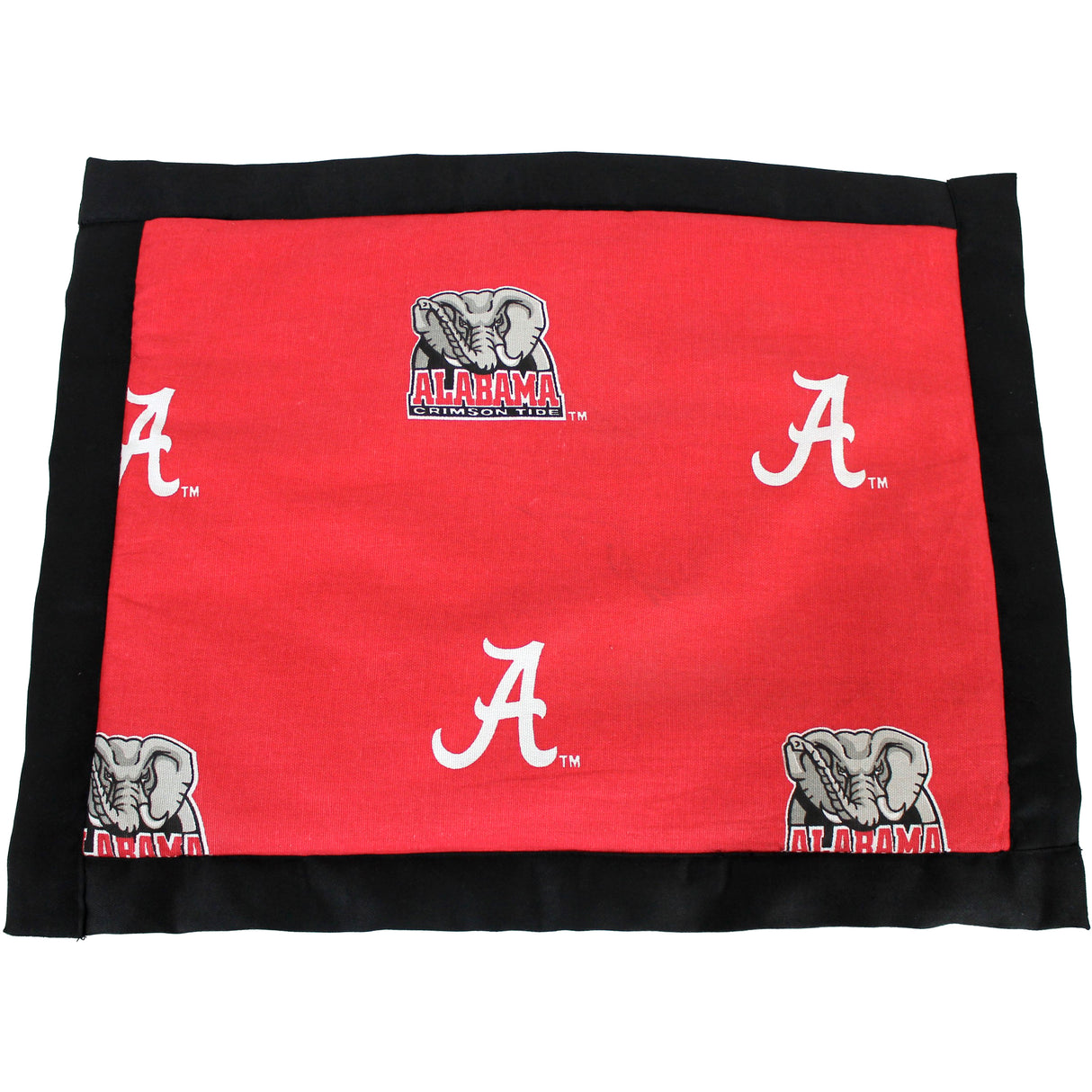 Alabama Crimson Tide Placemat Set, Set of 4 Cotton and Reusable Placemats