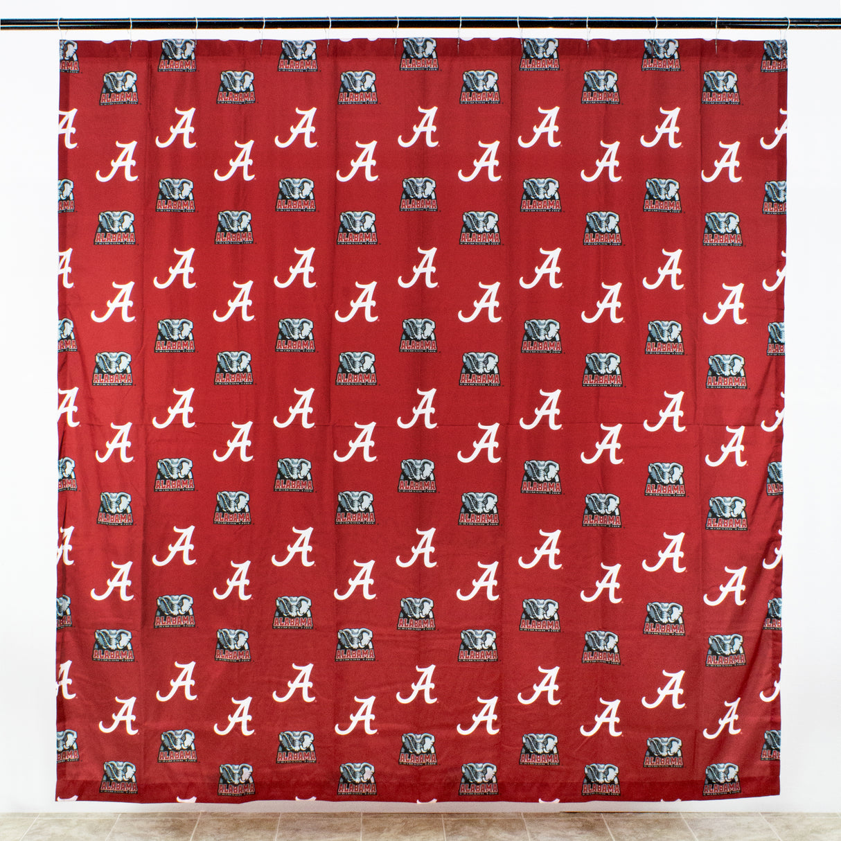 Alabama Crimson Tide Shower Curtain Cover