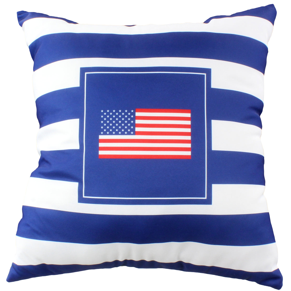 Blue American Flag Decorative Pillow - 2 Sizes