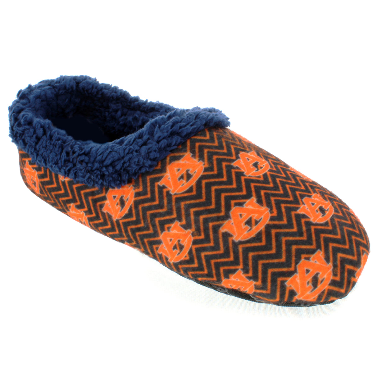 Auburn Tigers Chevron Slip On Slippers