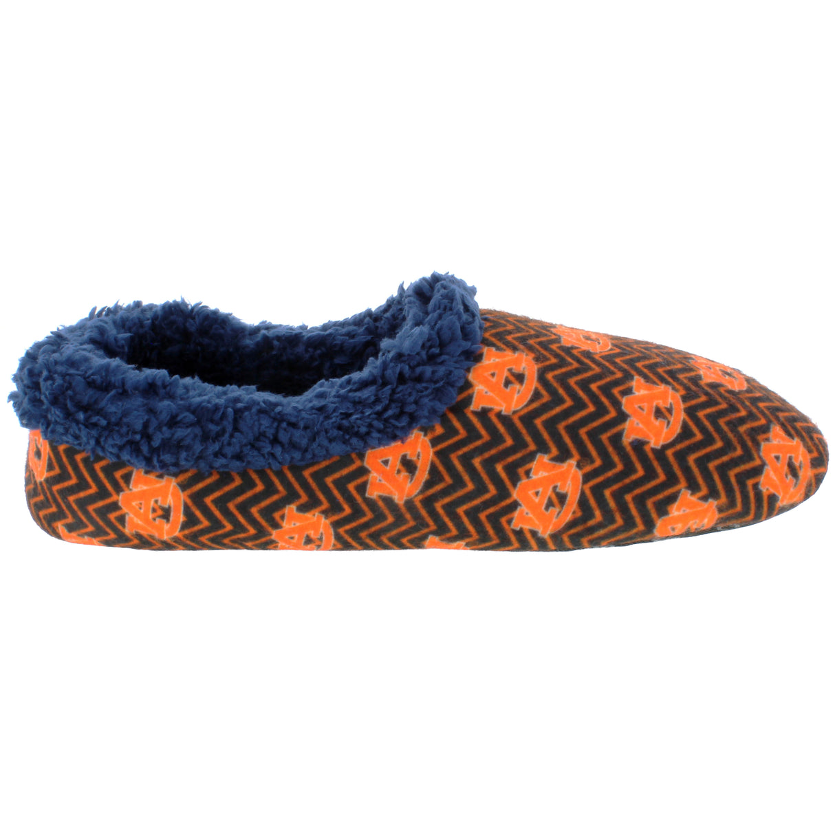 Auburn Tigers Chevron Slip On Slippers