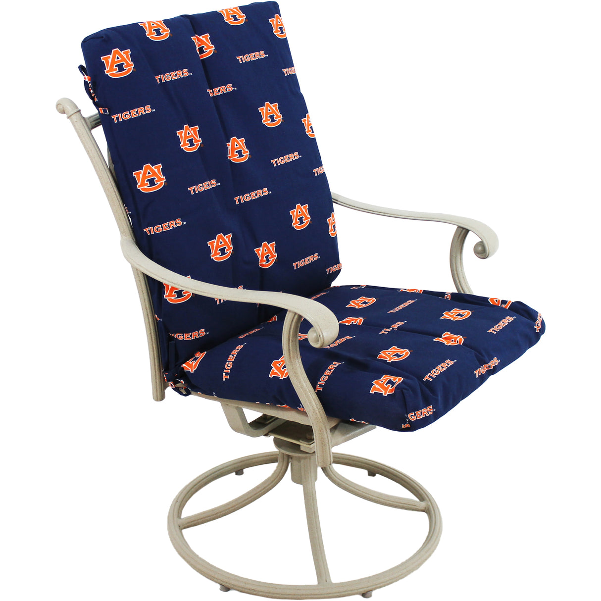 Auburn Tigers Two Piece Chair Cushion