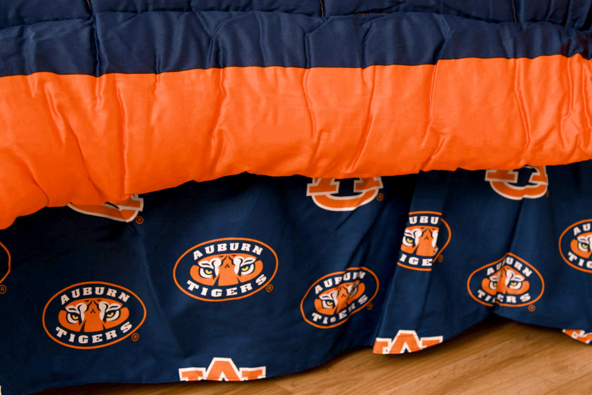 Auburn Tigers Dust Ruffle