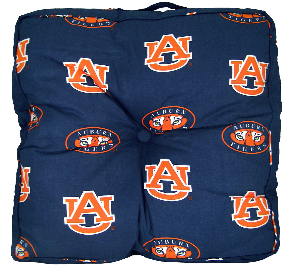 Auburn Tigers Floor Pillow or Pet Bed, 24" x 24" Square