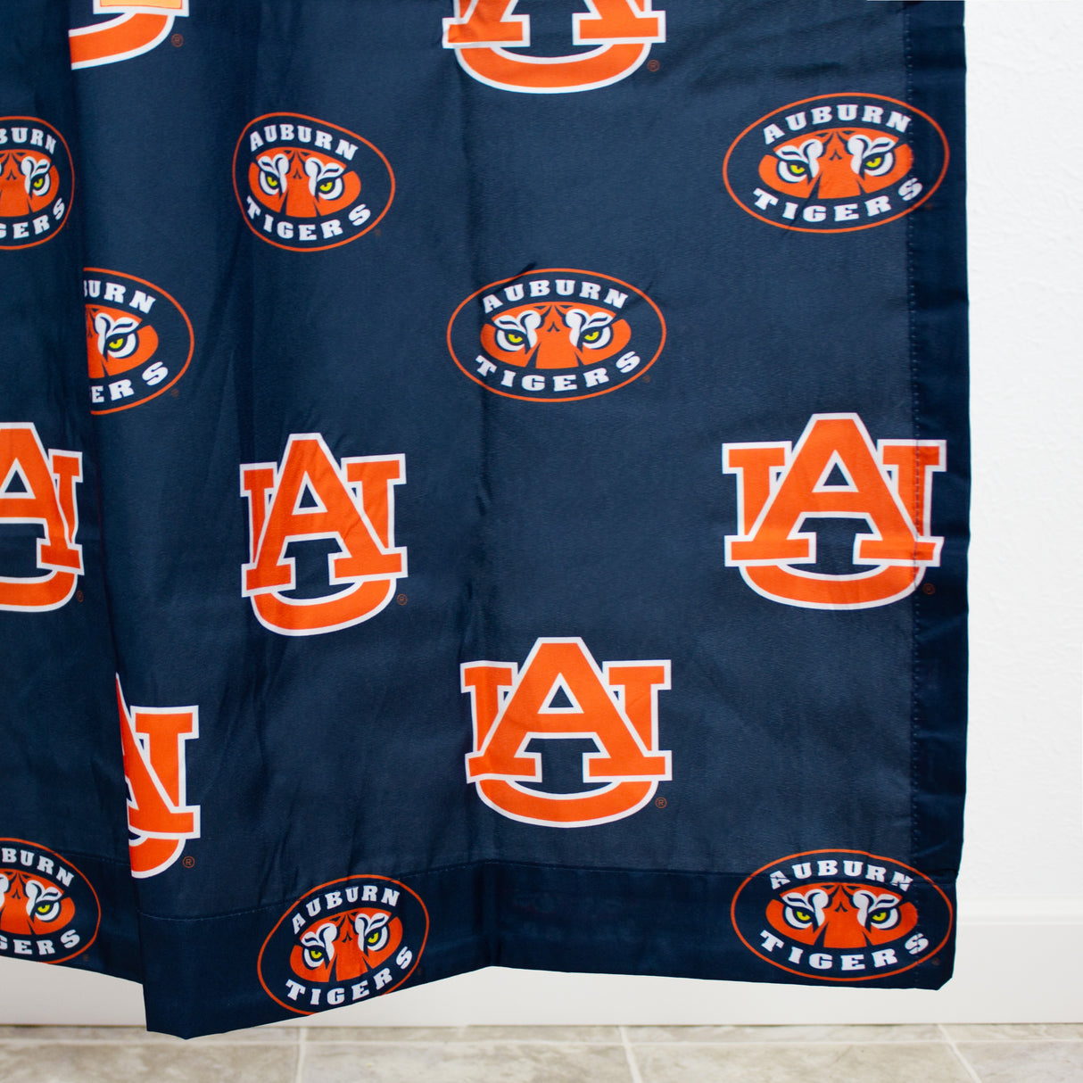 Auburn Tigers Shower Curtain Cover