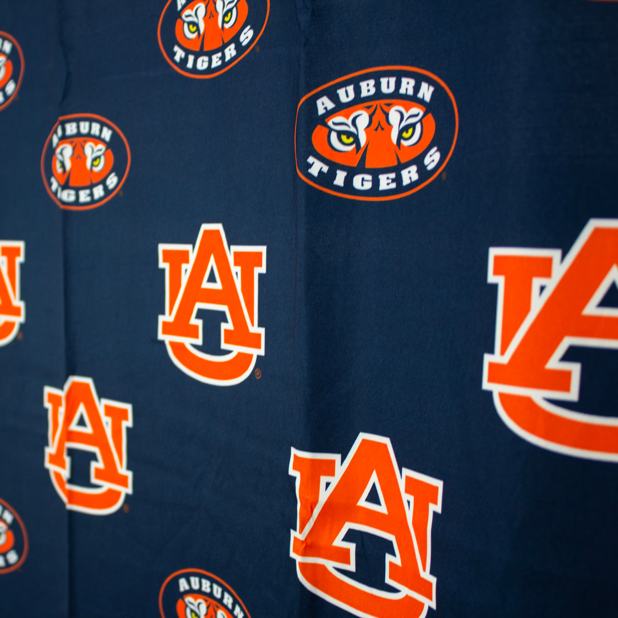 Auburn Tigers Shower Curtain Cover