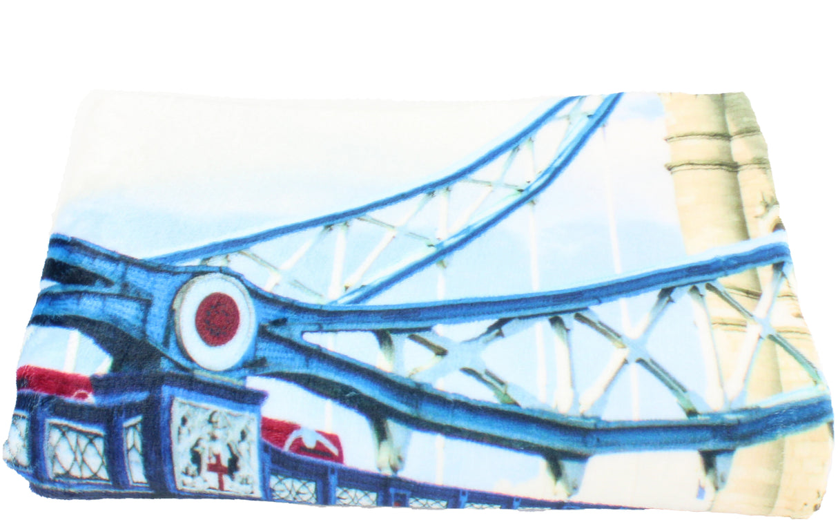 Tower Bridge in London Throw Blanket
