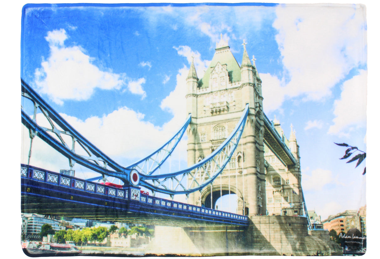 Tower Bridge in London Throw Blanket