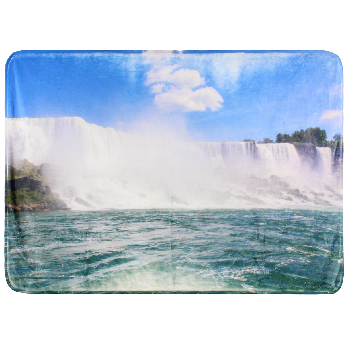 Niagara Falls Waterfall Throw Blanket