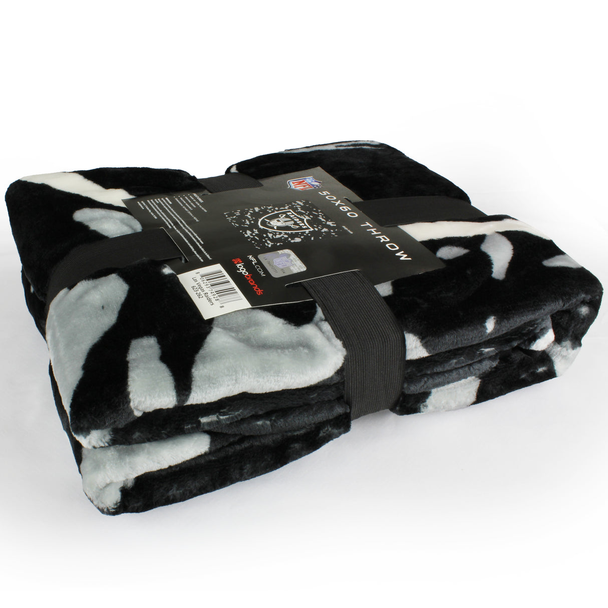 Las Vegas Raiders NFL Throw Blanket, 50" x 60"