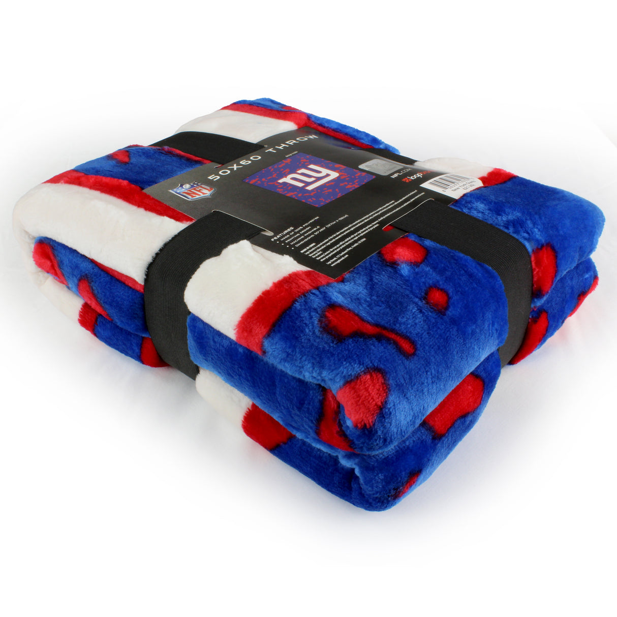 New York Giants NFL Throw Blanket, 50" x 60"