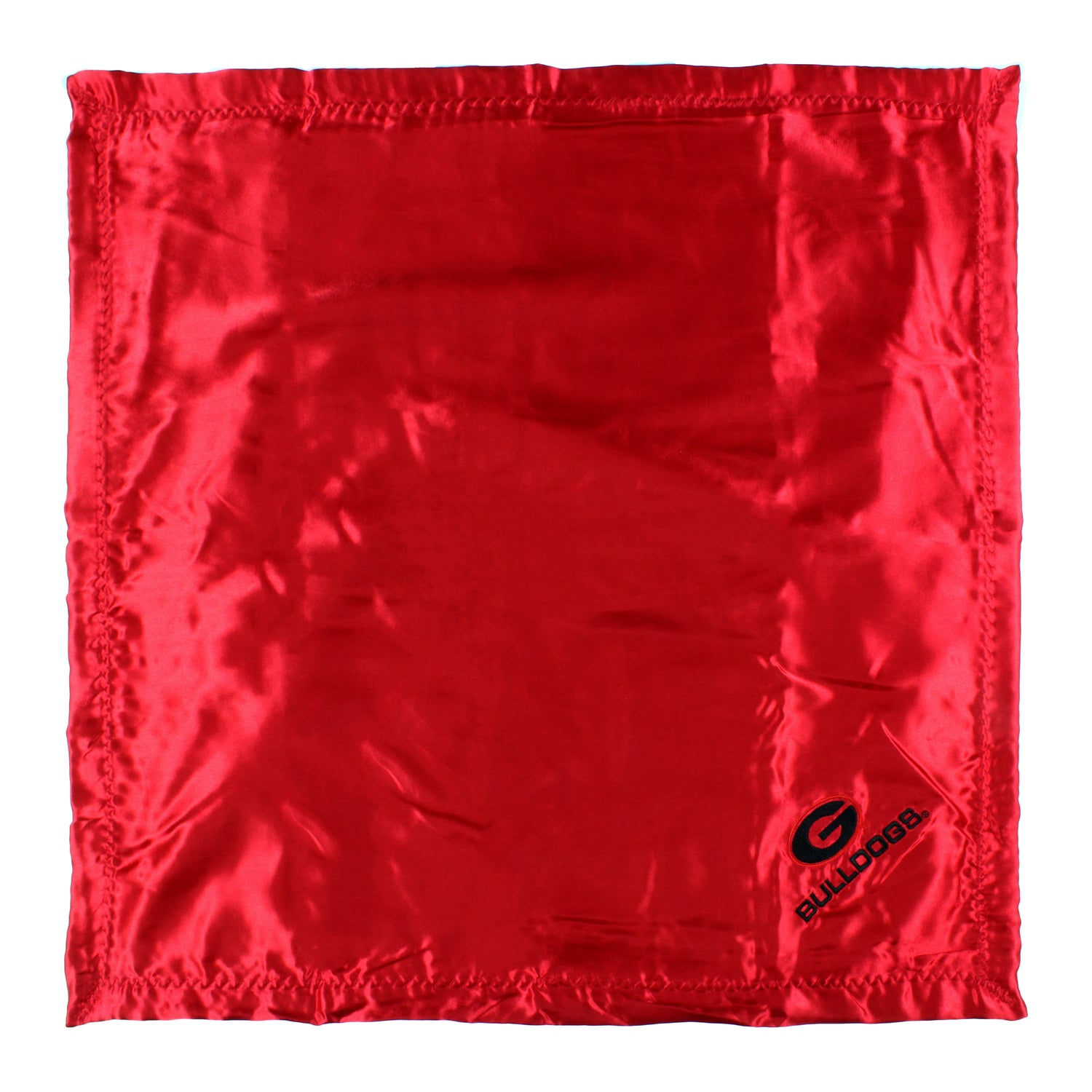 Georgia Bulldogs Silky and Super Soft Plush Baby Blanket, 28" x 28"