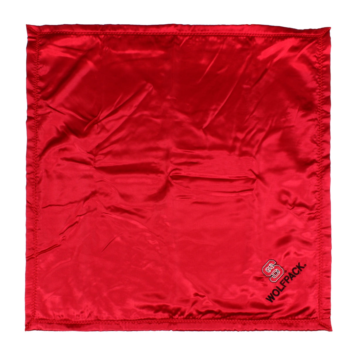 North Carolina State Wolfpack Silky and Super Soft Plush Baby Blanket, 28" x 28"