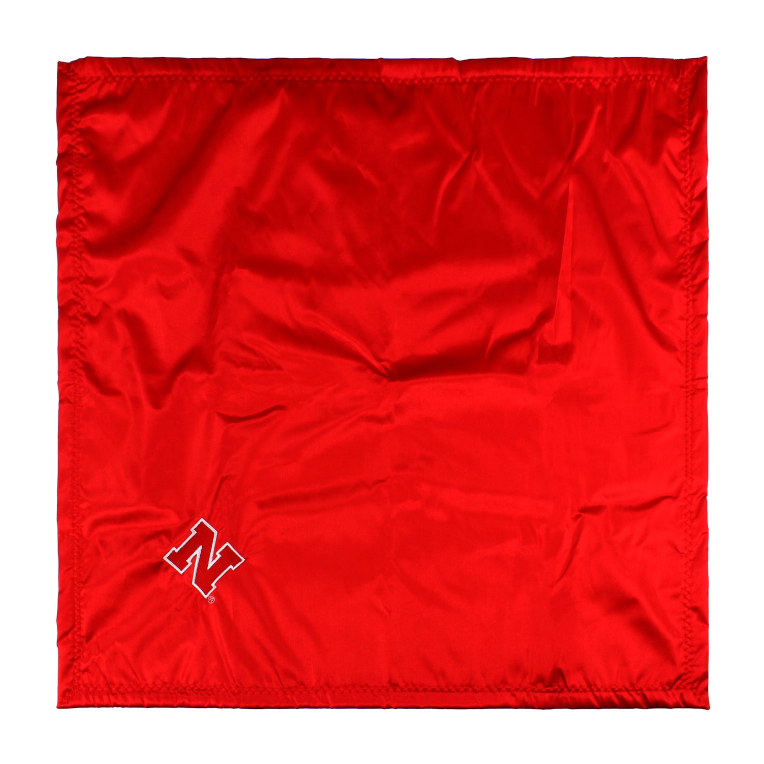 Nebraska Cornhuskers Silky and Super Soft Plush Baby Blanket, 28" x 28"