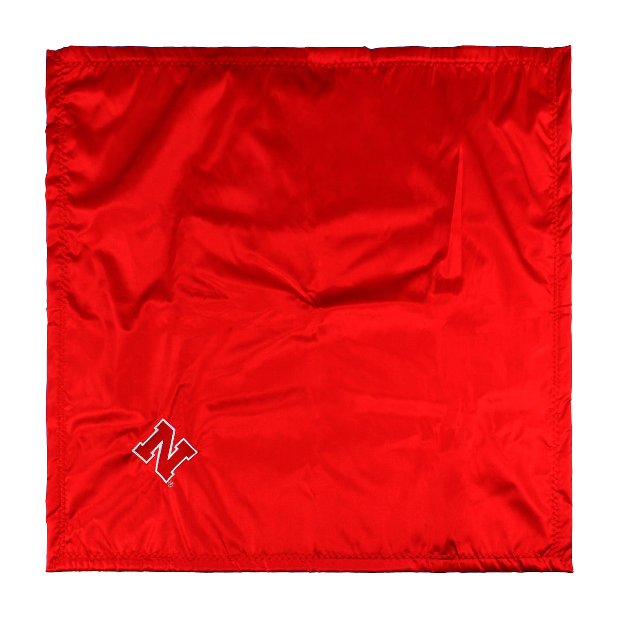 Nebraska Cornhuskers Silky and Super Soft Plush Baby Blanket, 28" x 28"
