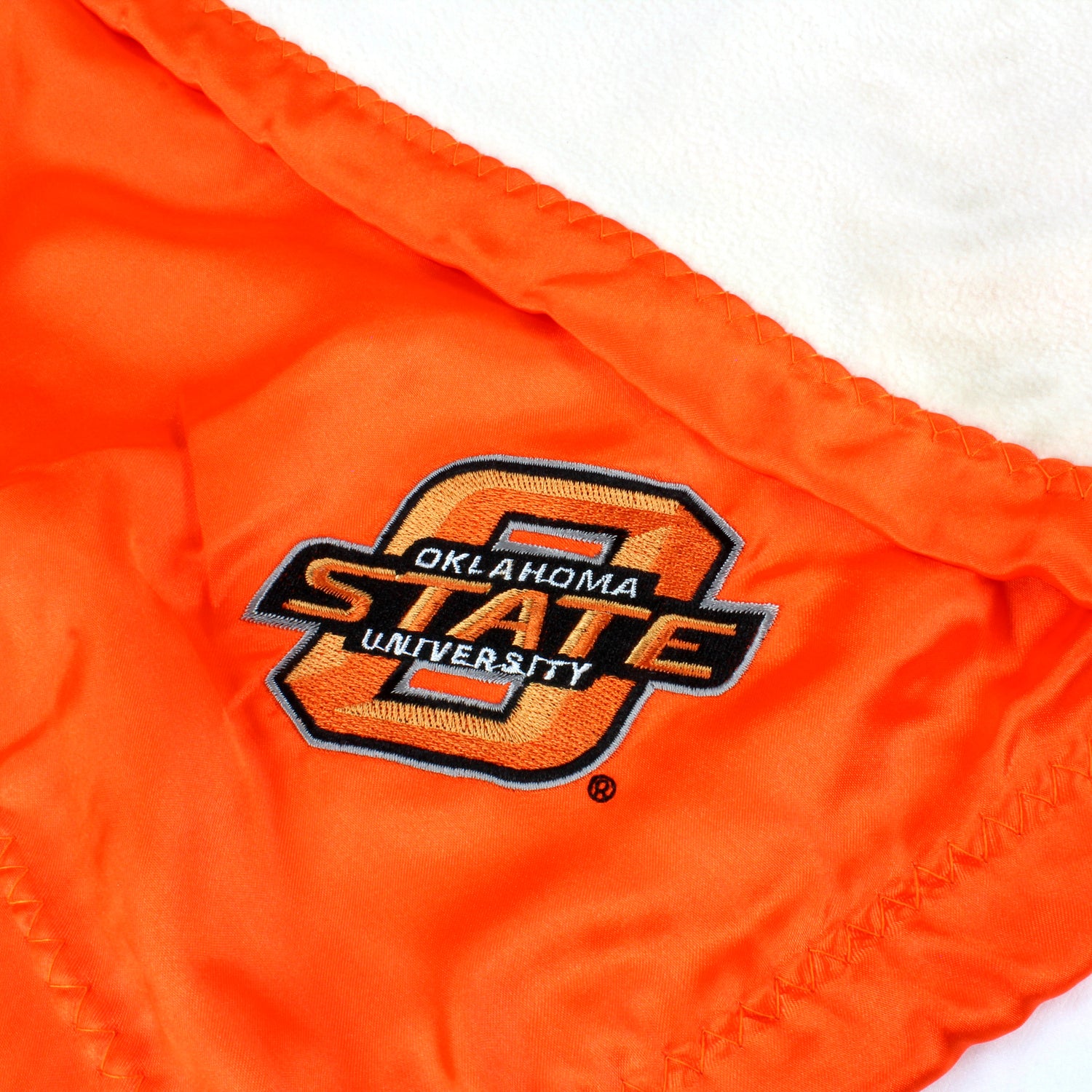 Oklahoma State Cowboys Silky and Super Soft Plush Baby Blanket, 28" x 28"