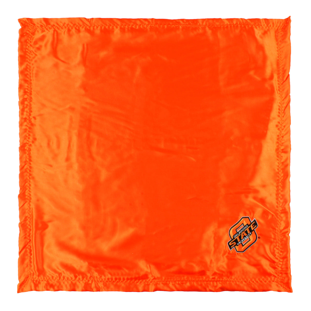 Oklahoma State Cowboys Silky and Super Soft Plush Baby Blanket, 28" x 28"