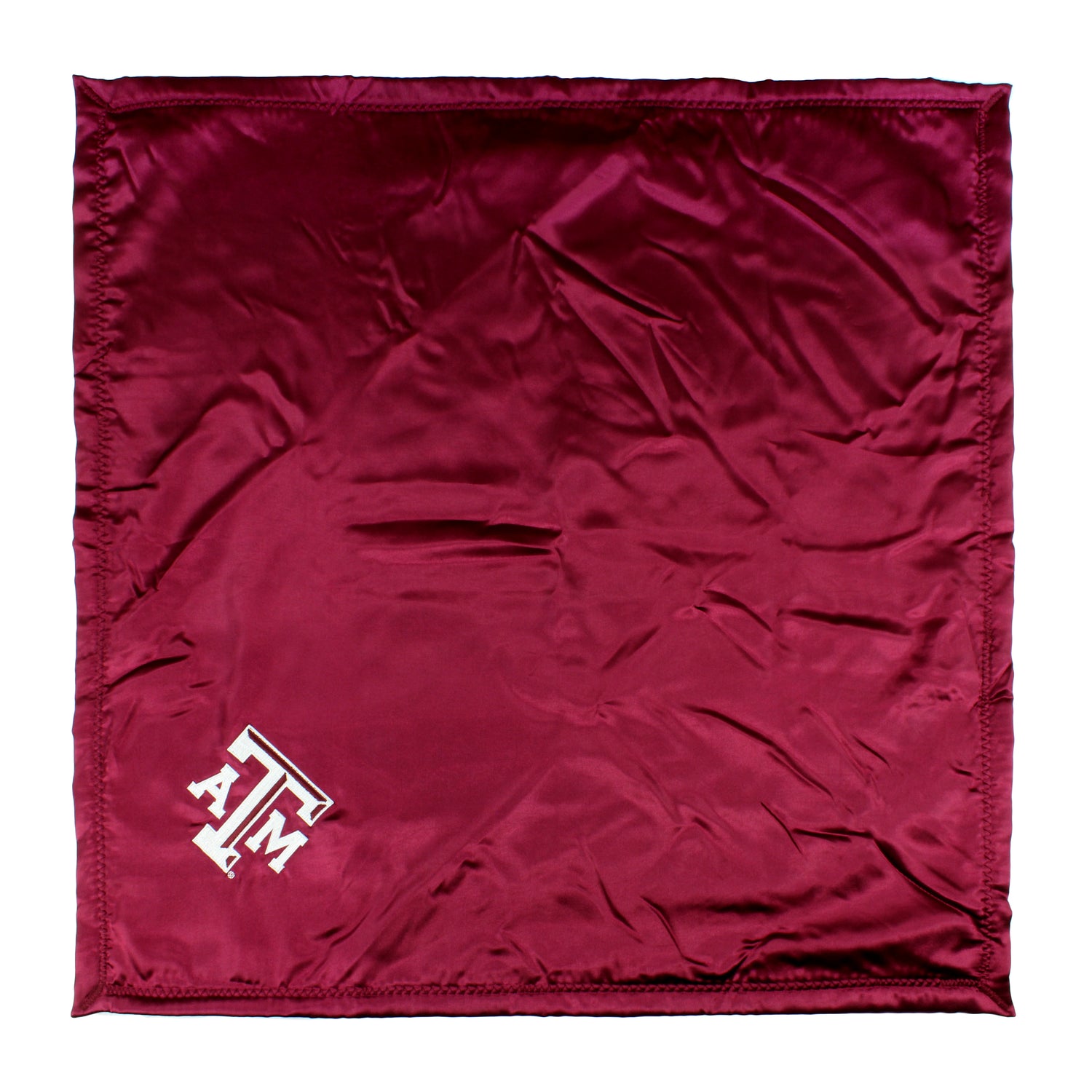 Texas A&M Silky and Super Soft Plush Baby Blanket, 28" x 28"