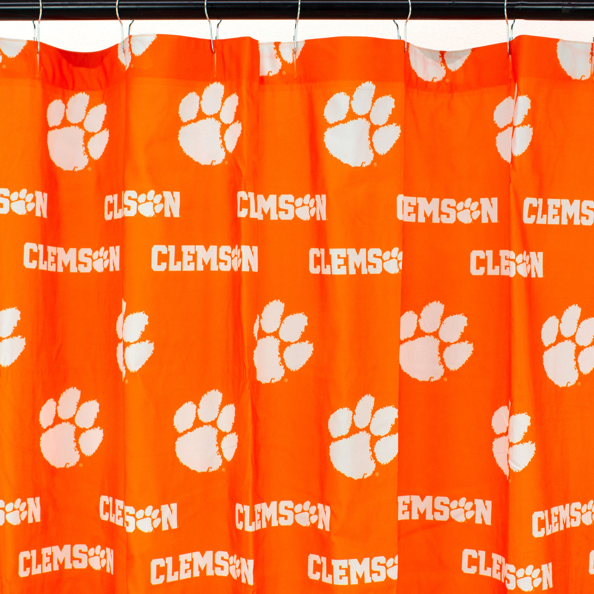 Clemson Tigers Shower Curtain Cover