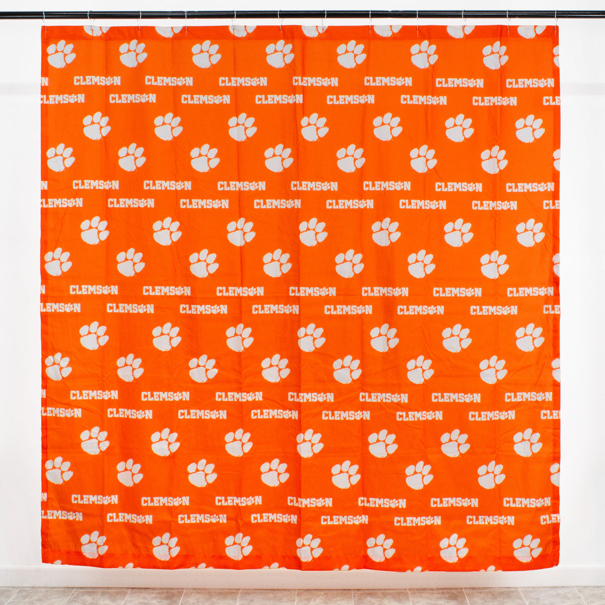 Clemson Tigers Shower Curtain Cover