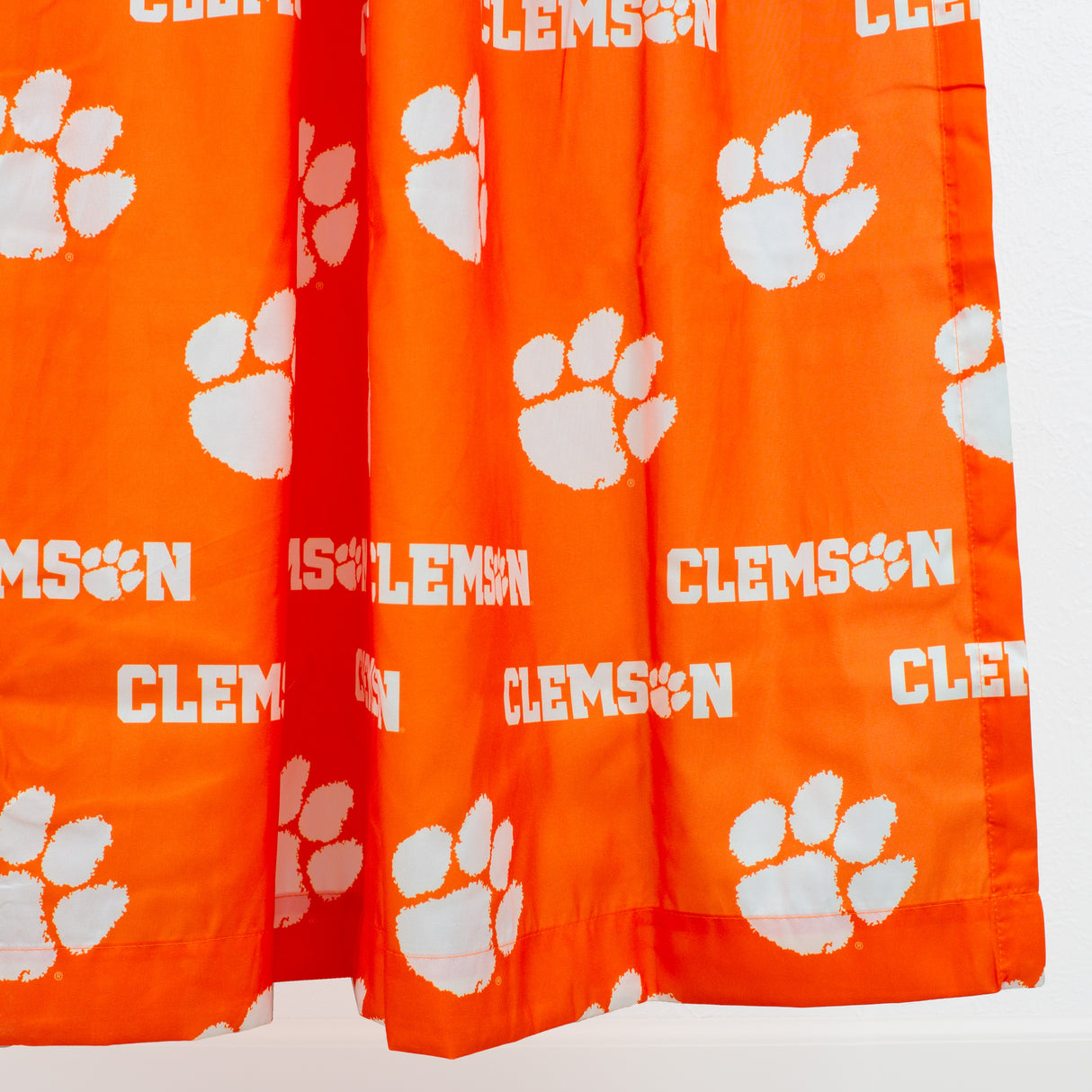 Clemson Tigers Shower Curtain Cover