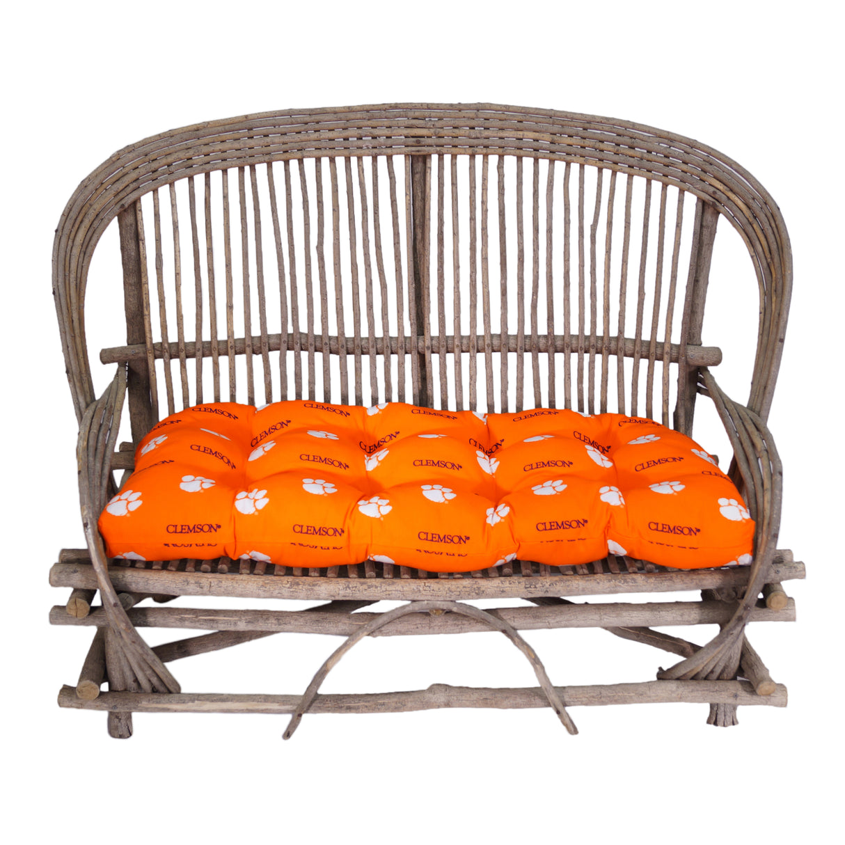Clemson Tigers Settee Cushion