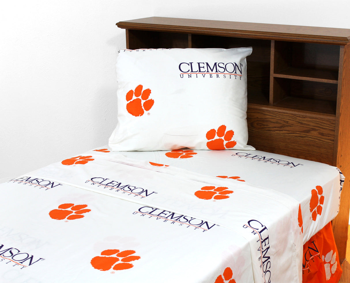 Clemson Tigers Sheet Set