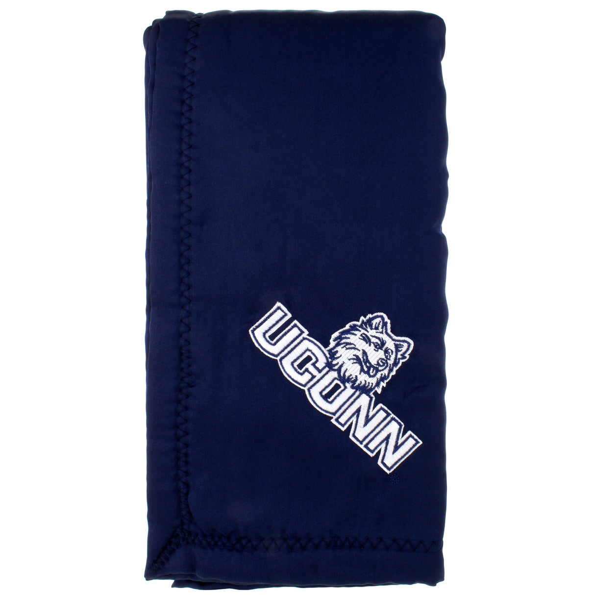 Connecticut Huskies Silky and Super Soft Plush Baby Blanket, 28" x 28"