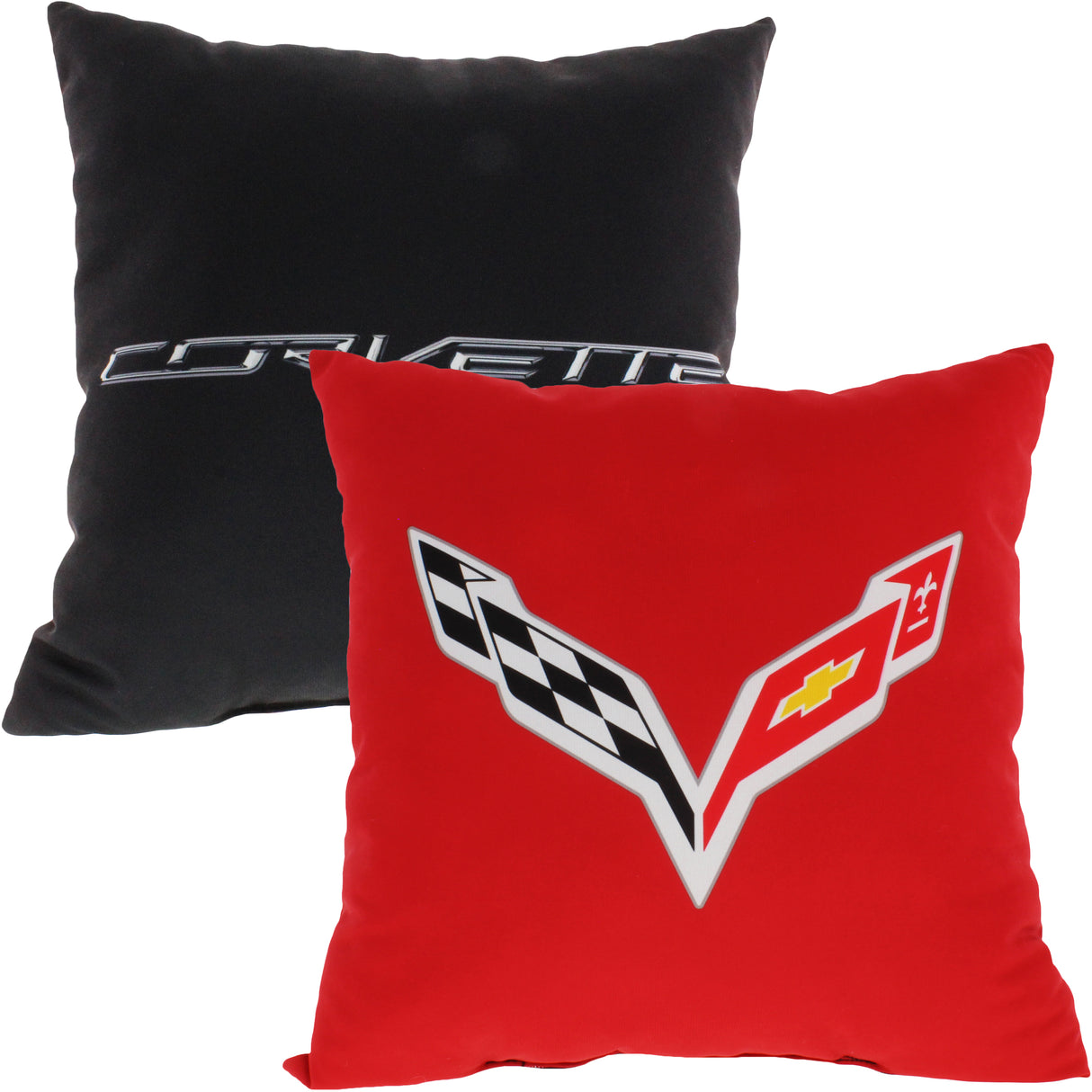 Corvette 2 Sided Decorative Pillow, 16" x 16", Made in the USA