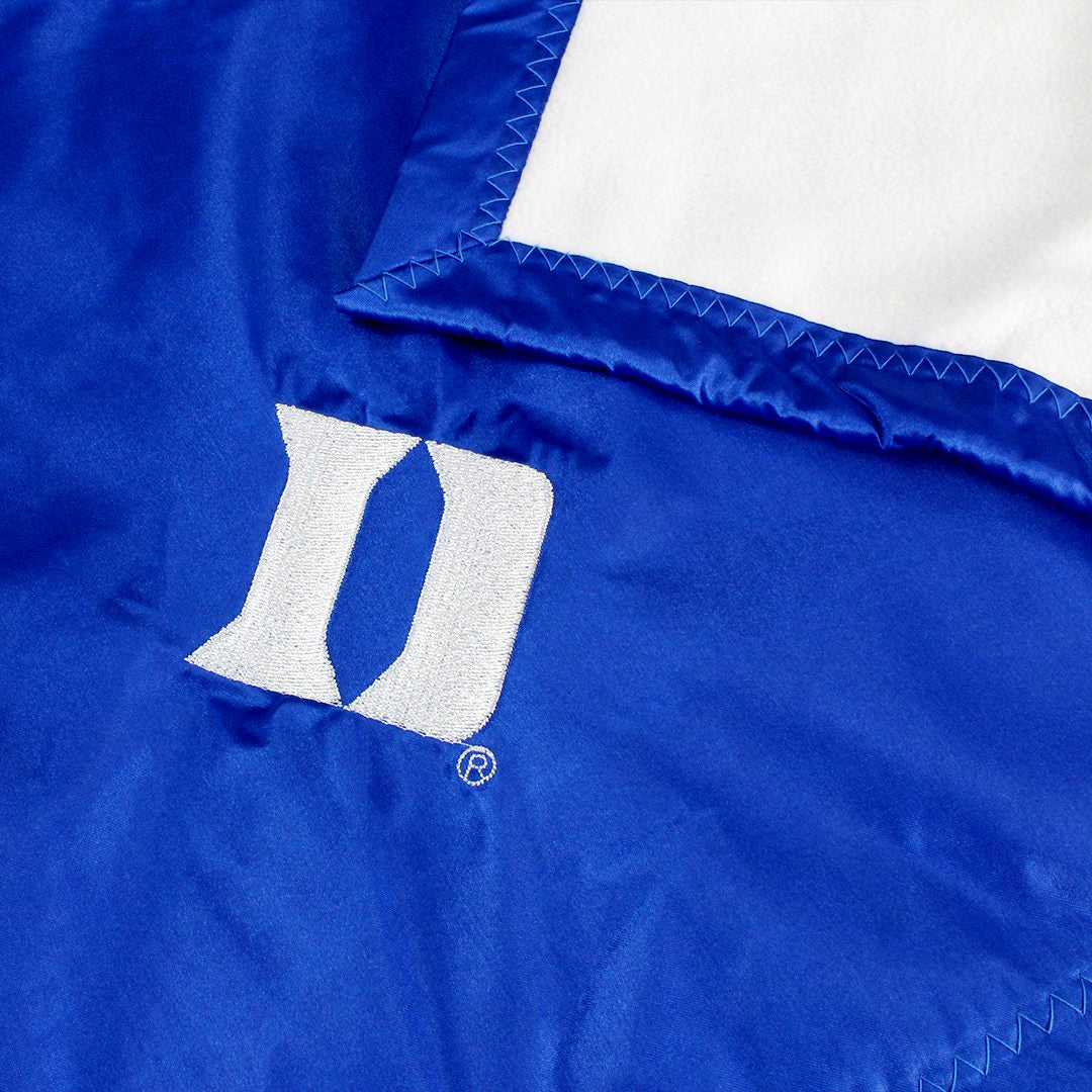 Duke Blue Devils Silky and Super Soft Plush Baby Blanket, 28" x 28"