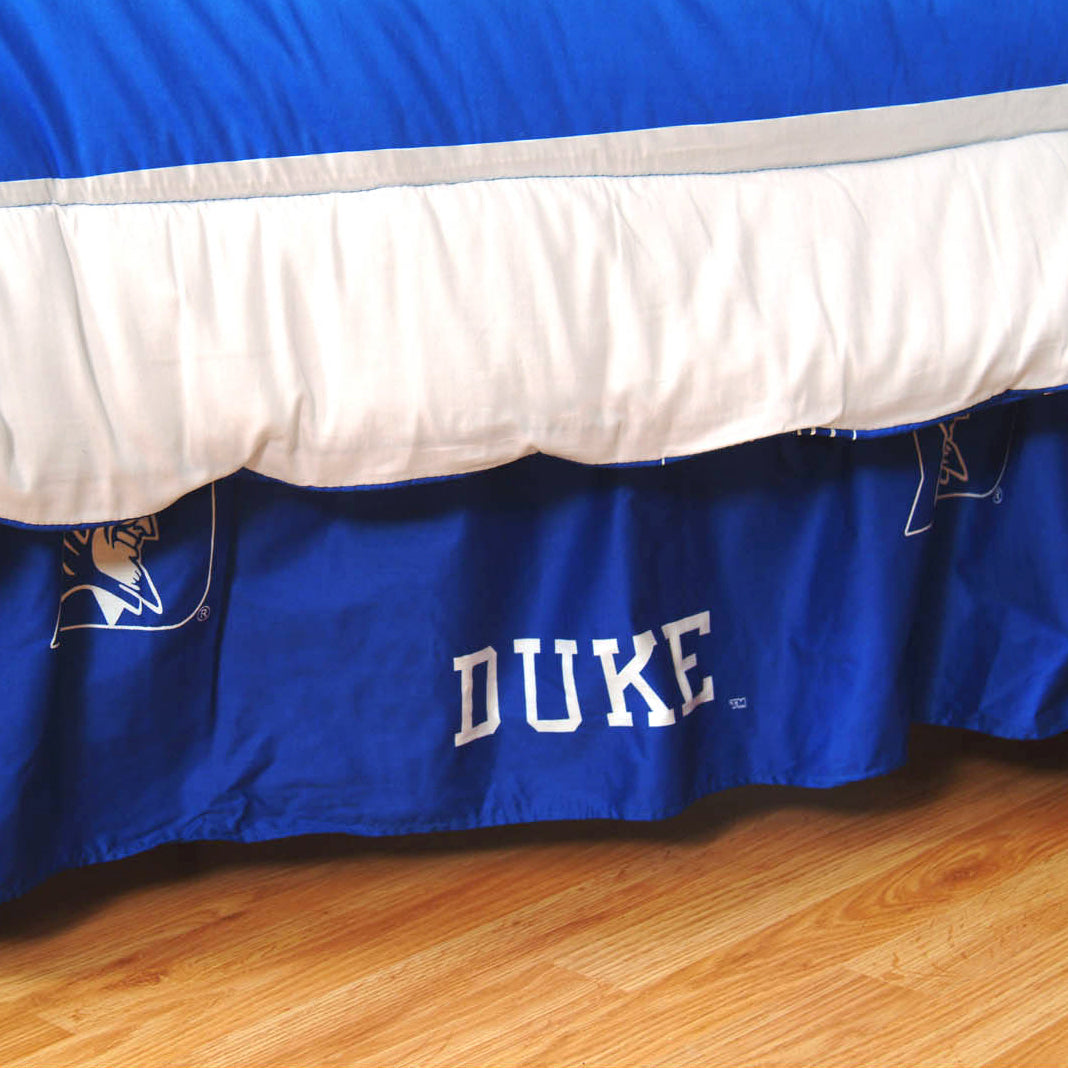 Duke Blue Devils Dust Ruffle