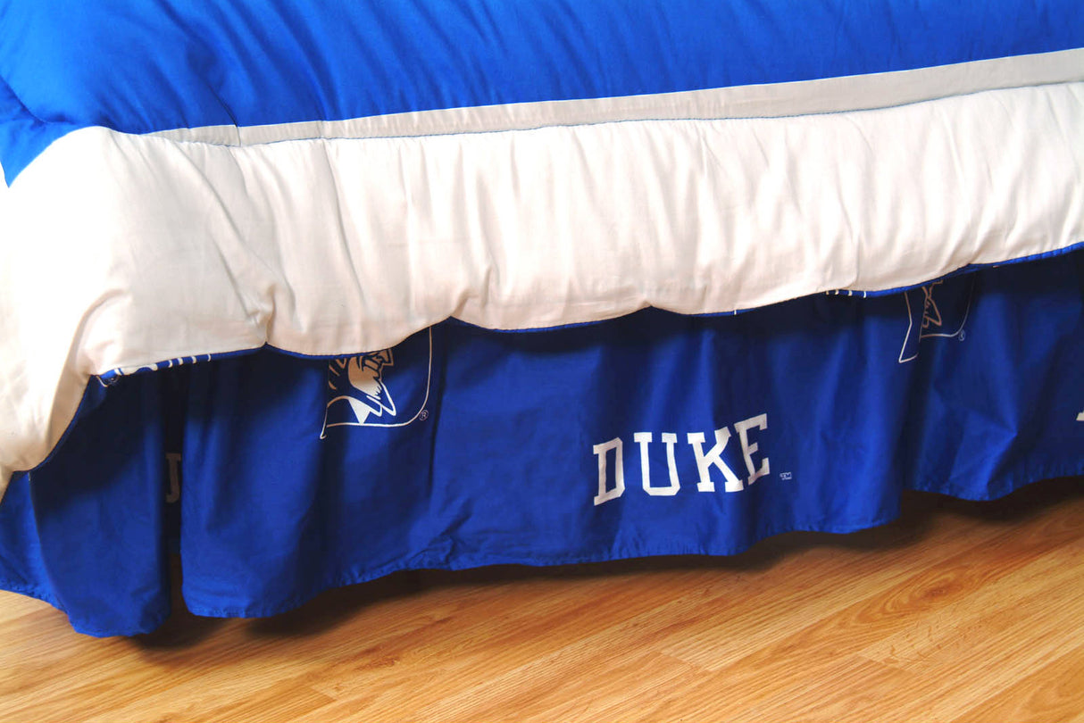 Duke Blue Devils Dust Ruffle