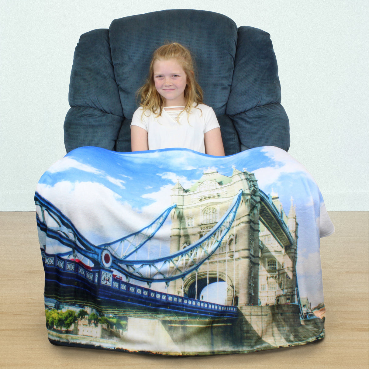 Tower Bridge in London Throw Blanket