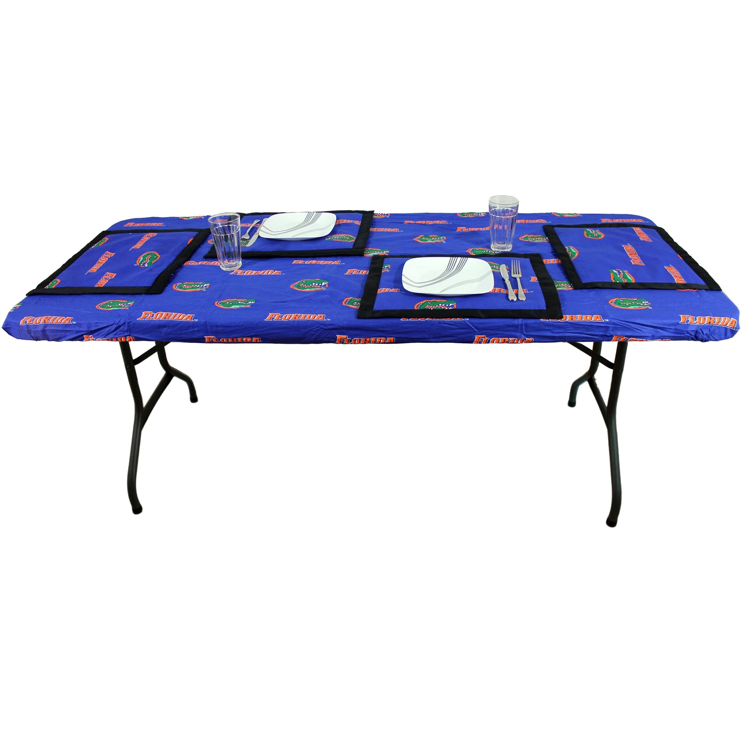 Florida Gators Placemat Set, Set of 4 Cotton and Reusable Placemats