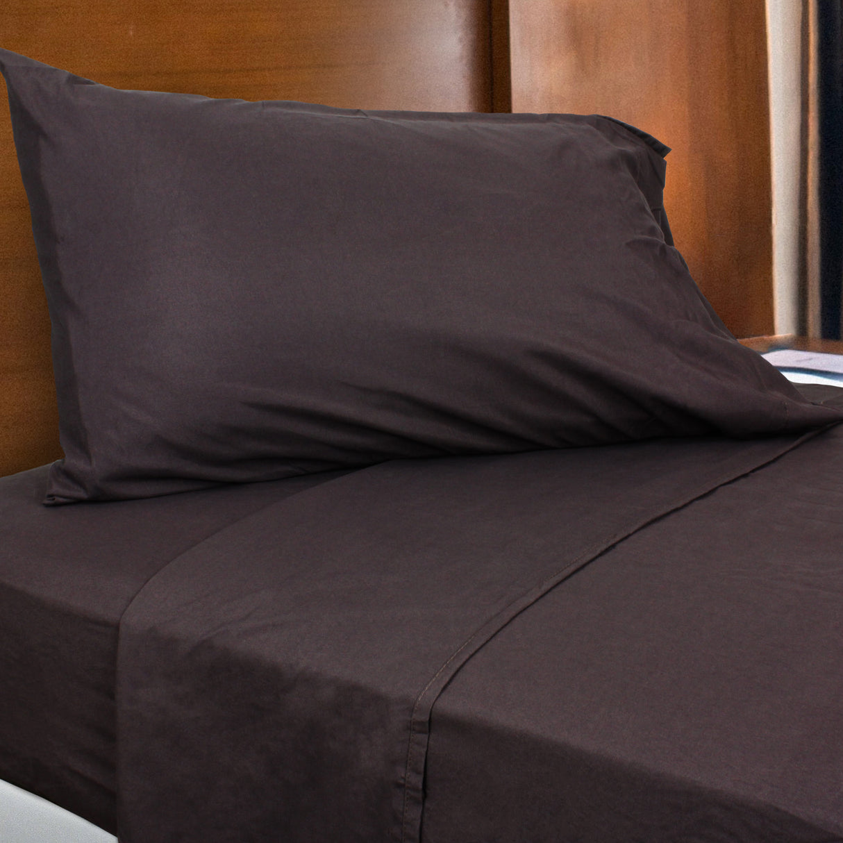 Everything Comfy Chocolate Soft Brushed Microfiber Sheet Set