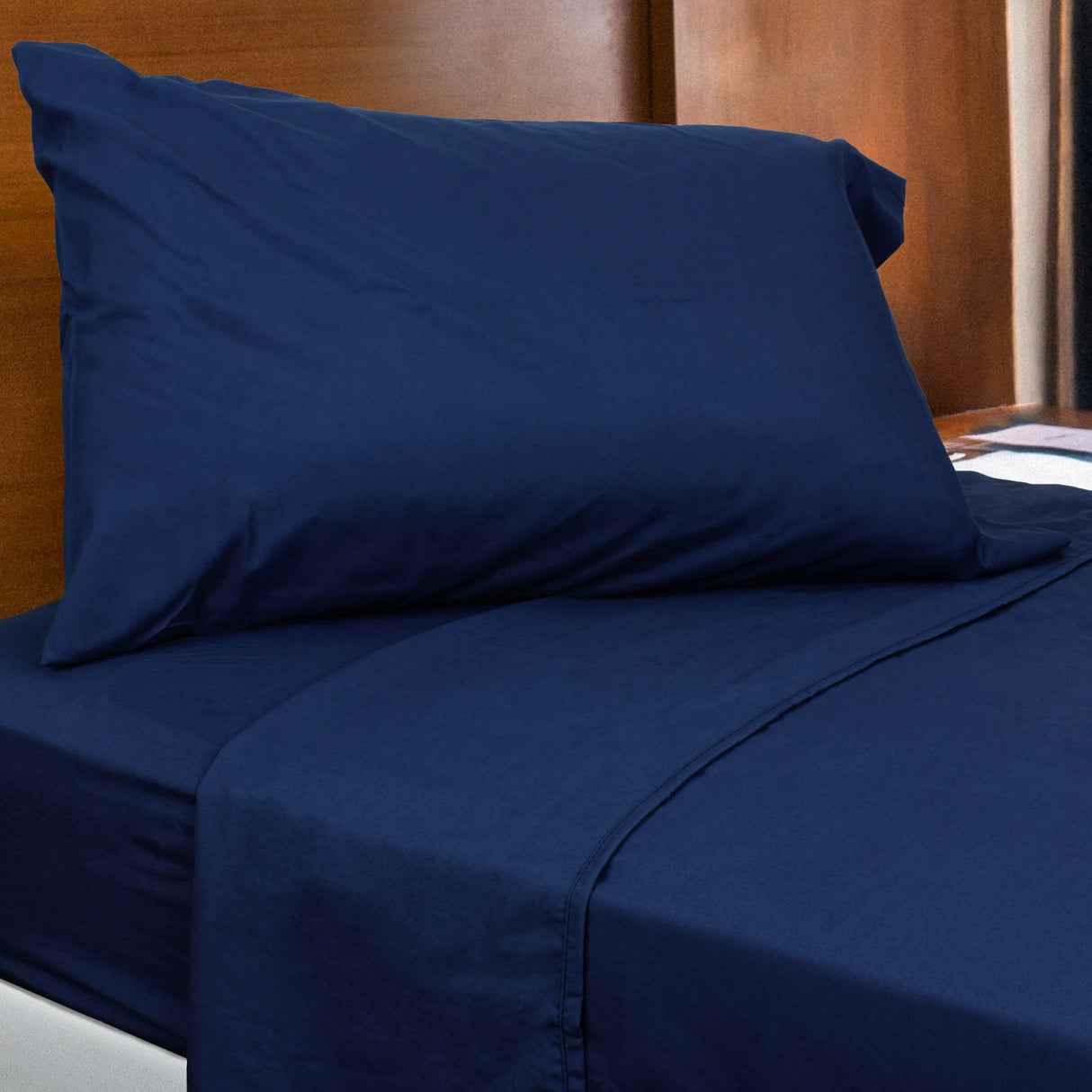 Everything Comfy Navy Blue Soft Brushed Microfiber Sheet Set