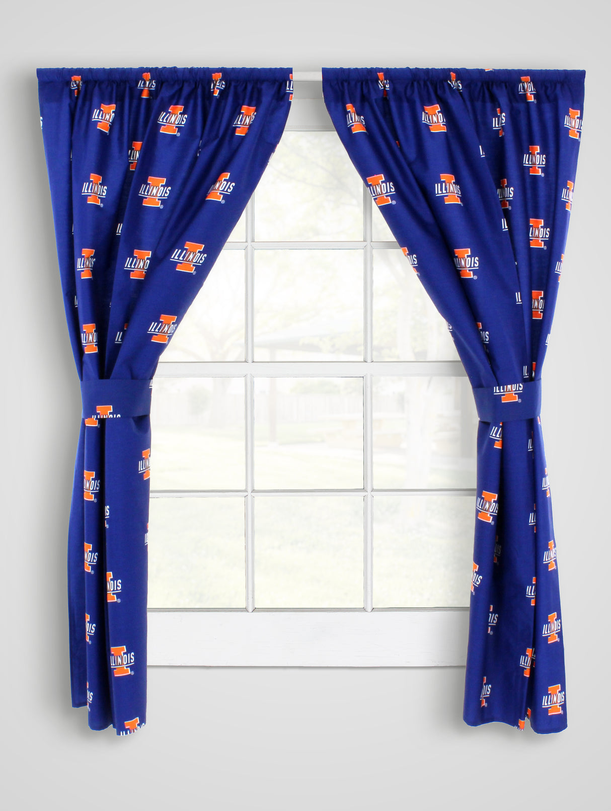 Illinois Fighting Illini Curtain Panels