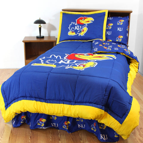 Kansas Jayhawks Bed in a Bag