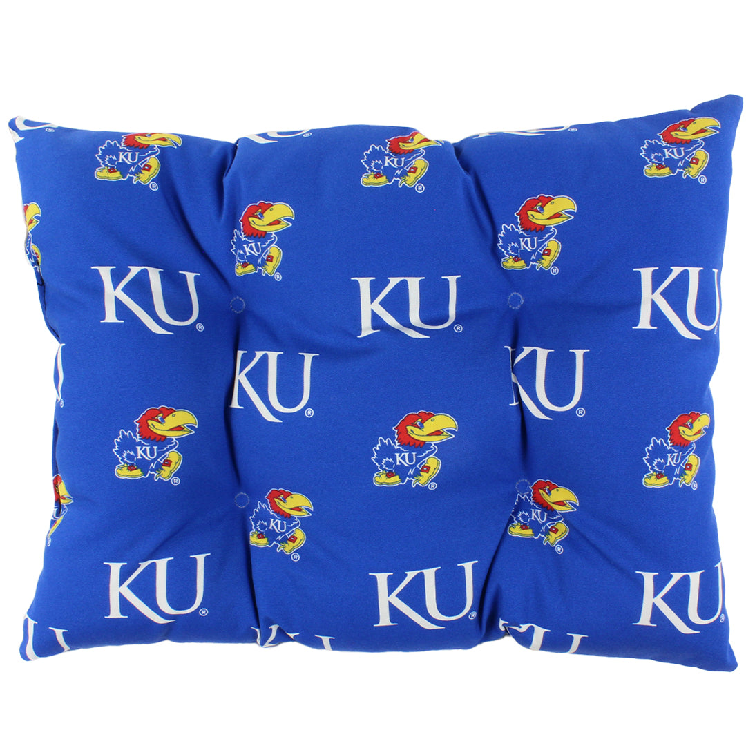 Kansas Jayhawks Rocker Pad/Chair Cushion or Small Pet Bed