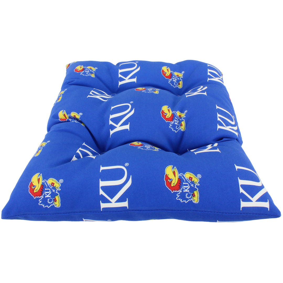 Kansas Jayhawks Rocker Pad/Chair Cushion or Small Pet Bed