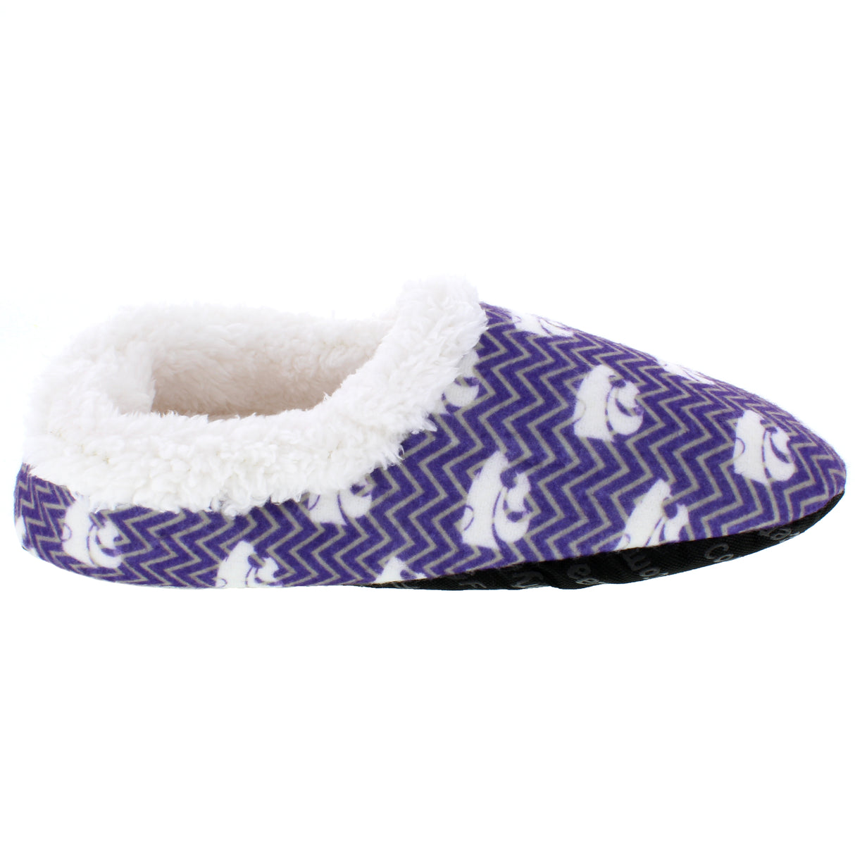 Kansas State Wildcats Chevron Slip On Slippers