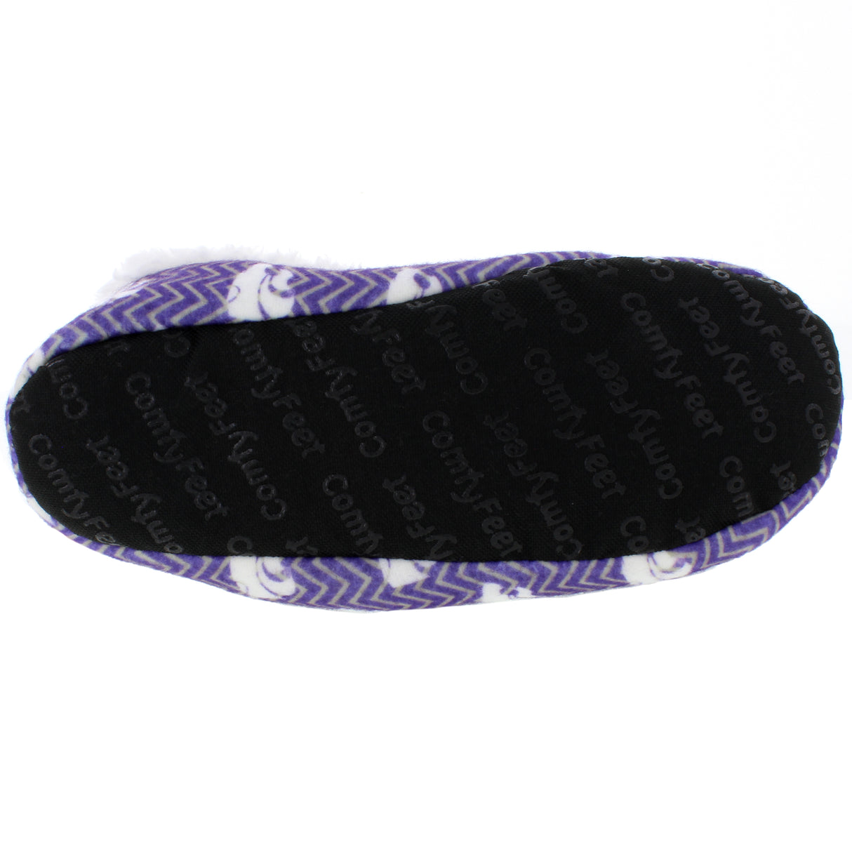 Kansas State Wildcats Chevron Slip On Slippers