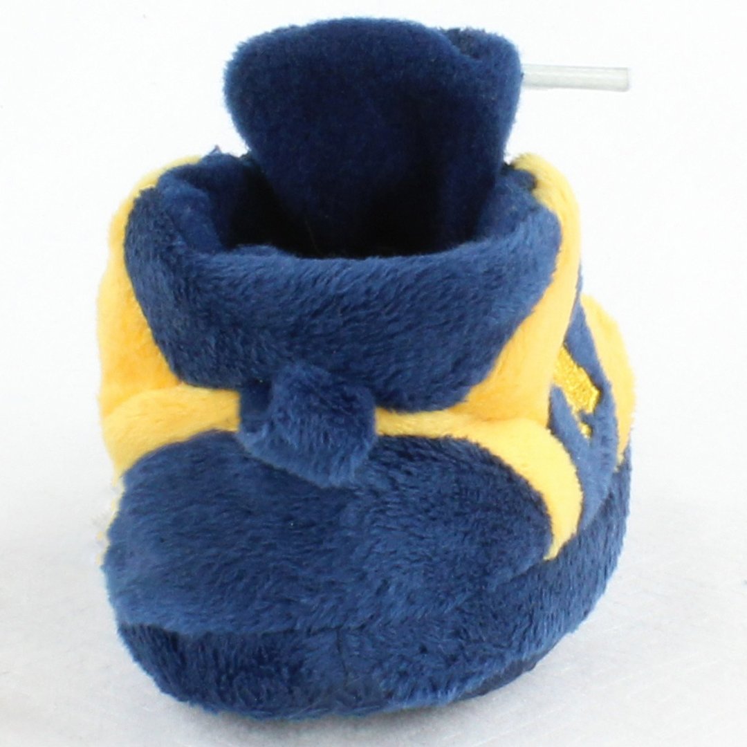 Michigan Wolverines Baby Blanket & Slippers Set