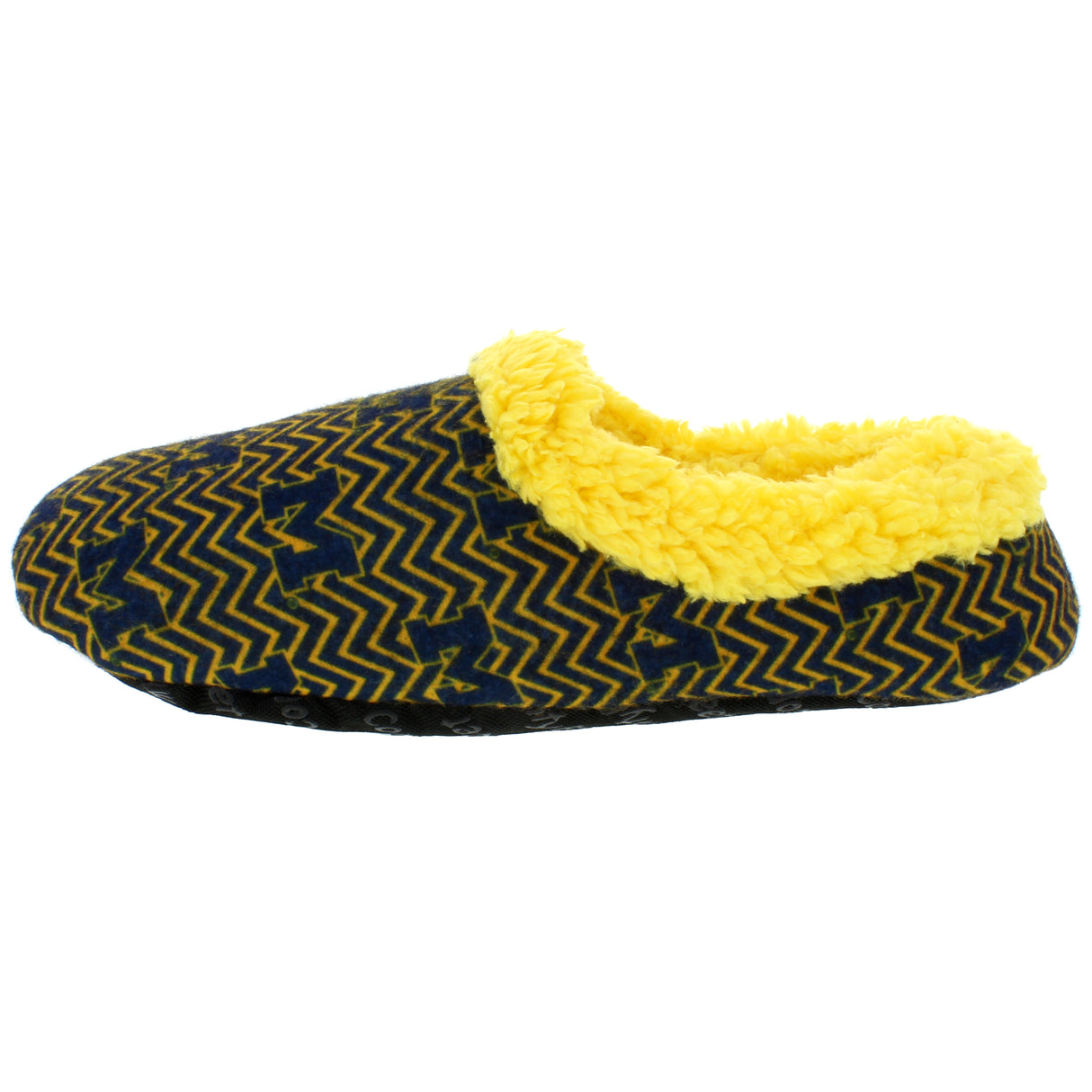 Michigan Wolverines Chevron Slip On Slippers