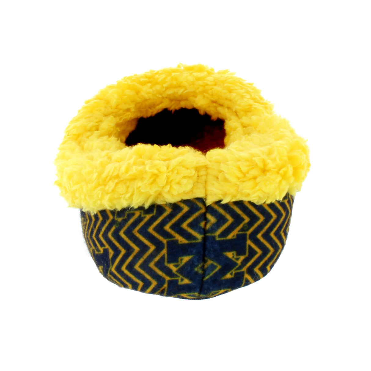Michigan Wolverines Chevron Slip On Slippers