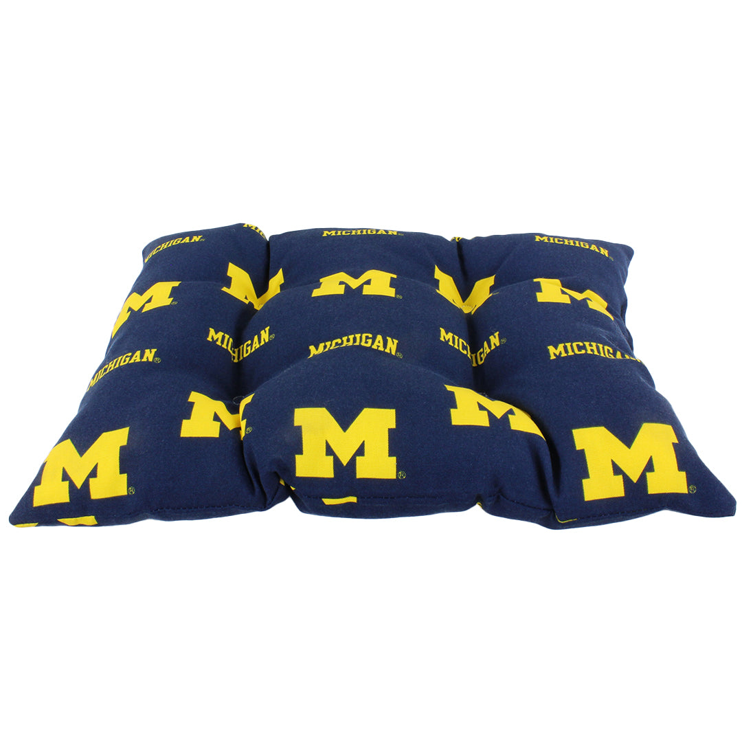 Michigan Wolverines Rocker Pad/Chair Cushion or Small Pet Bed