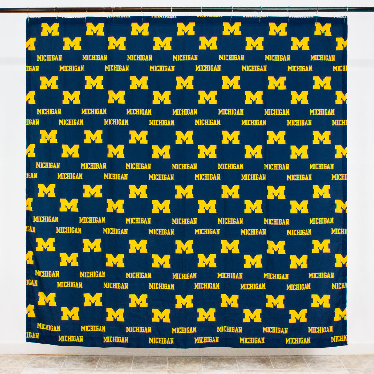 Michigan Wolverines Shower Curtain Cover