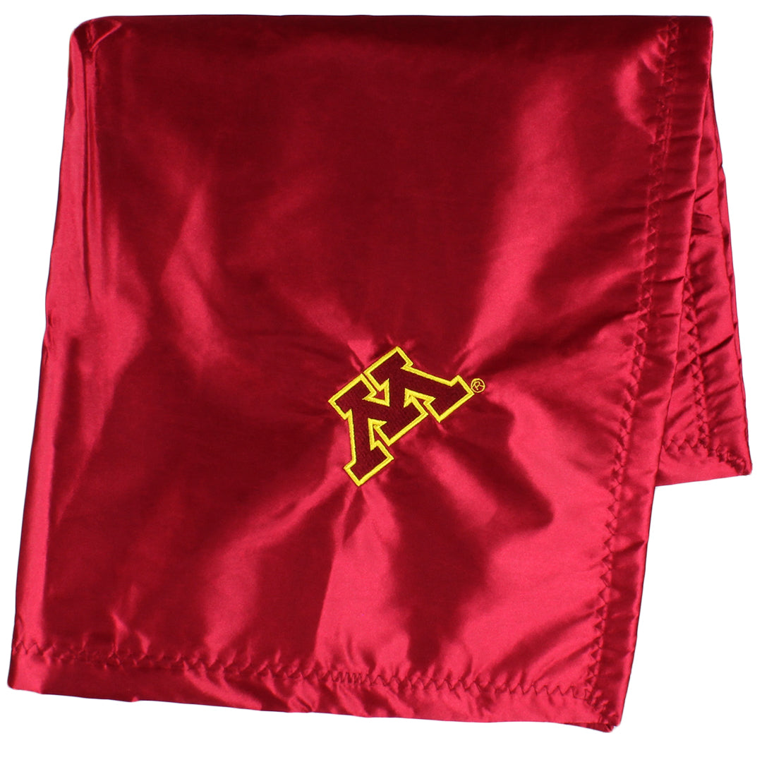 Minnesota Golden Gophers Silky and Super Soft Plush Baby Blanket, 28" x 28"