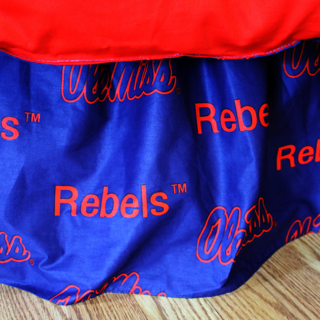 Ole Miss Rebels Dust Ruffle
